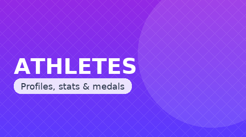 Explore athletes: profiles, stats and medals